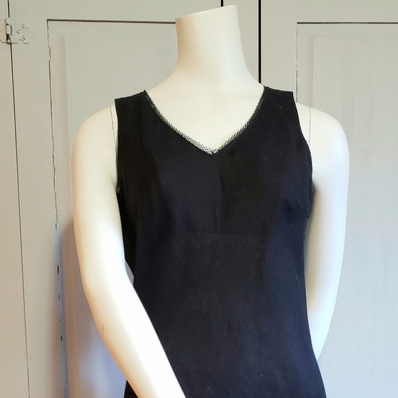 Tristan & Iseut Linen Dress with Ruffled Hem M - Picture 5 of 5